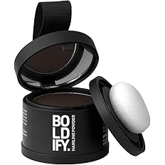 Hair Root Concealer Powder Dark Brown | Bald Spot & Thinning Hair Cover