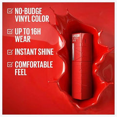 Maybelline Vinyl Ink lipstick shade 35 Cheeky